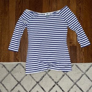Old Navy boat neck 3/4 sleeve short